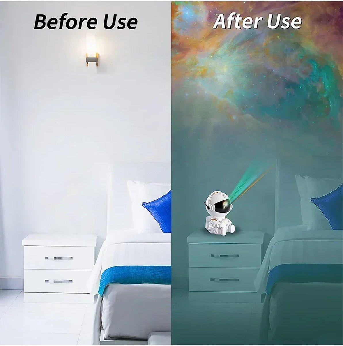 Astro Dreamer Galaxy Nachtlampje Plafond - Ster