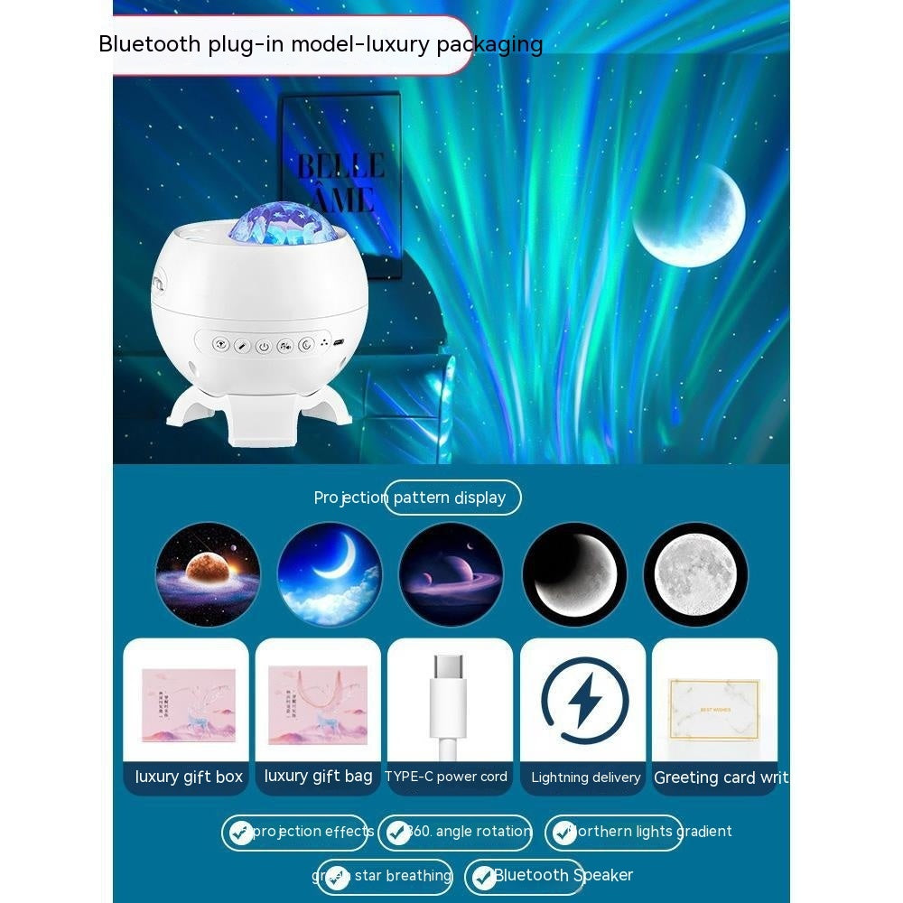 Noorderlicht Sterrenhemel Projector Kleine Nachtlamp Slaapkamer Sfeer