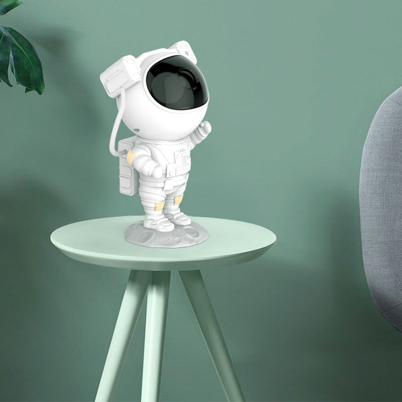 Creatieve Astronaut Galaxy Sterrenhemel Projector Nachtlamp USB Sfeerlamp Slaapkamer Tafellamp