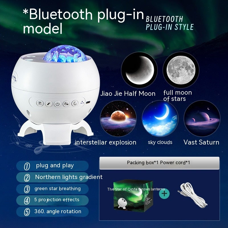 Noorderlicht Sterrenhemel Projector Kleine Nachtlamp Slaapkamer Sfeer