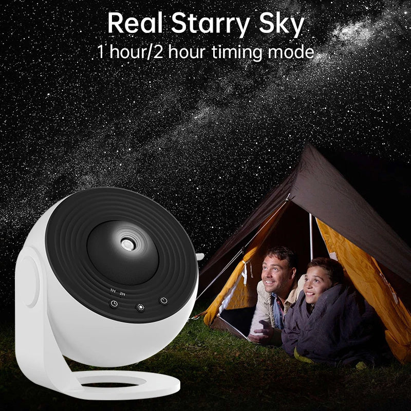 Planetarium Sterrenprojector melkweg plafondprojector nachtlampje voor kinderen sterrenhemel realistische projector met 12 filmschijven slaapkamer woonkamer