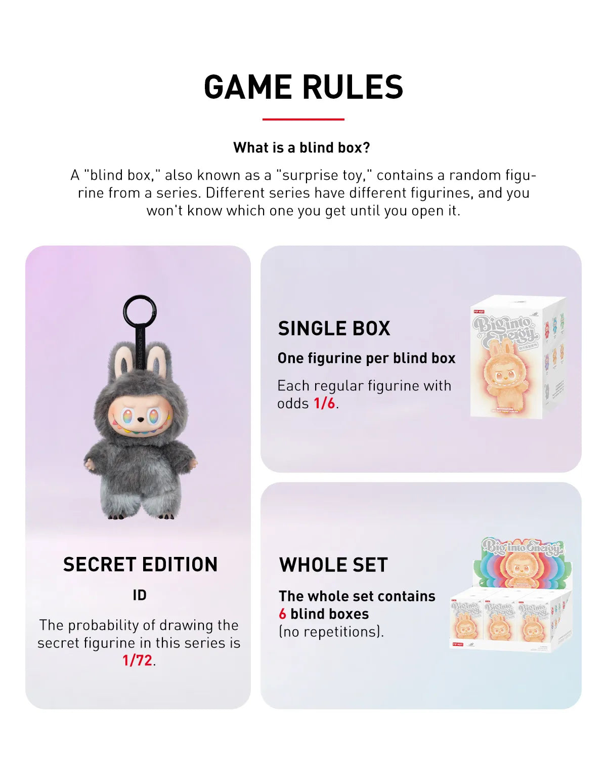 Pop Mart Labubu The Monsters Big into Energy Series Vinyl Face Blind Box Origineel (Hele Doos)