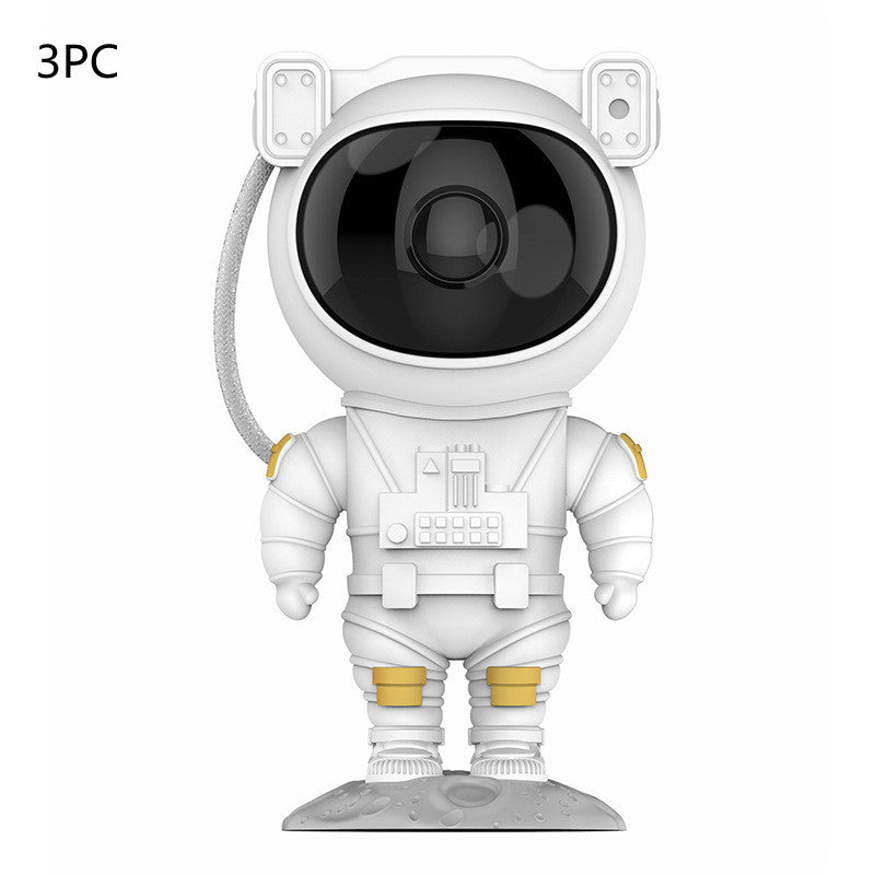 Creatieve Astronaut Galaxy Sterrenhemel Projector Nachtlamp USB Sfeerlamp Slaapkamer Tafellamp