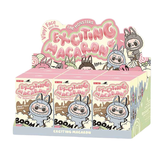 Pop Mart Labubu The Monsters Tasty Macarons Vinyl Face Blind Box Origineel (Hele Doos)