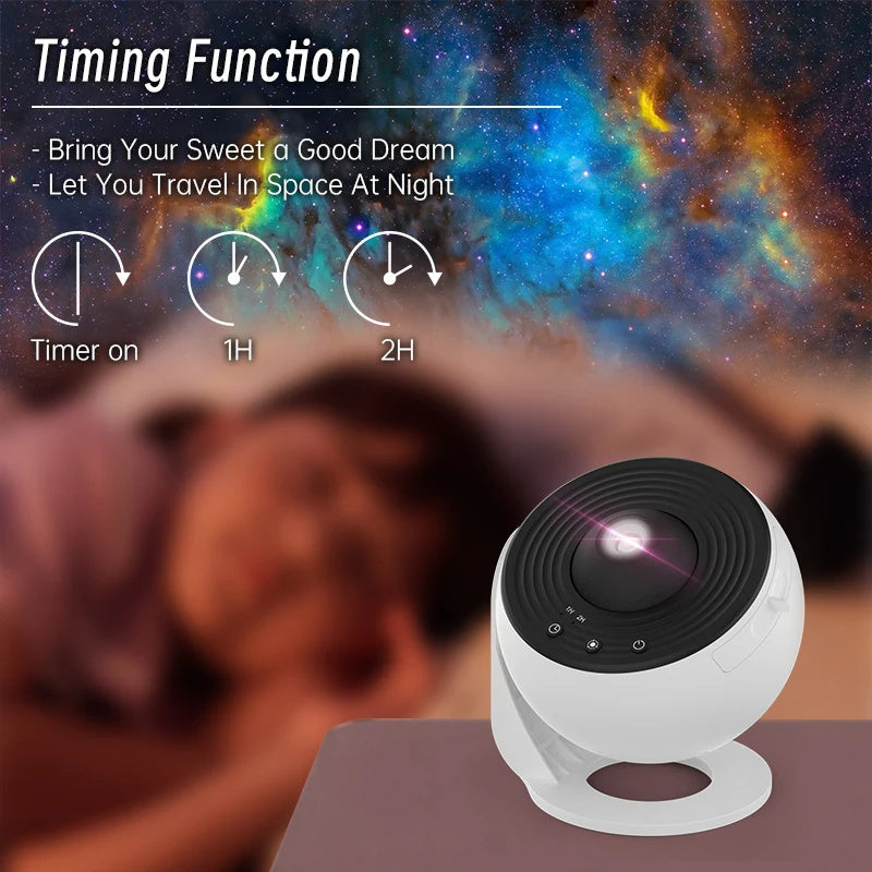 Planetarium Sterrenprojector melkweg plafondprojector nachtlampje voor kinderen sterrenhemel realistische projector met 12 filmschijven slaapkamer woonkamer