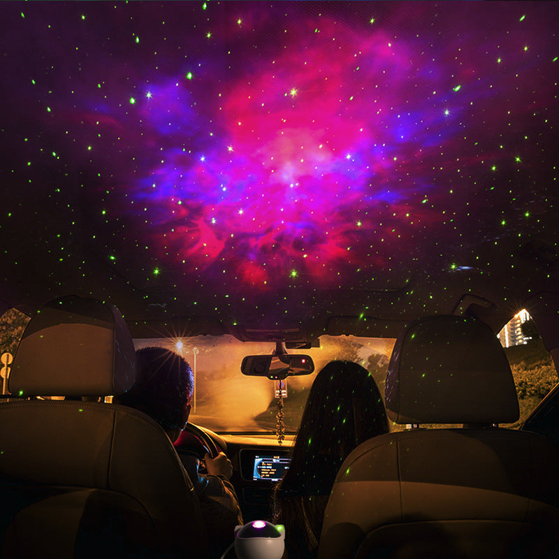 Creatieve Astronaut Galaxy Sterrenhemel Projector Nachtlamp USB Sfeerlamp Slaapkamer Tafellamp